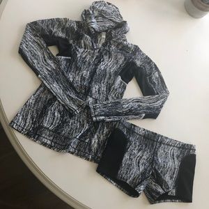 EUC lululemon 2 piece swim set